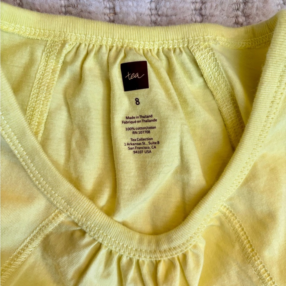 Tea Collection cotton A-line dress, Girls size 8, EUC - Picture 5 of 7